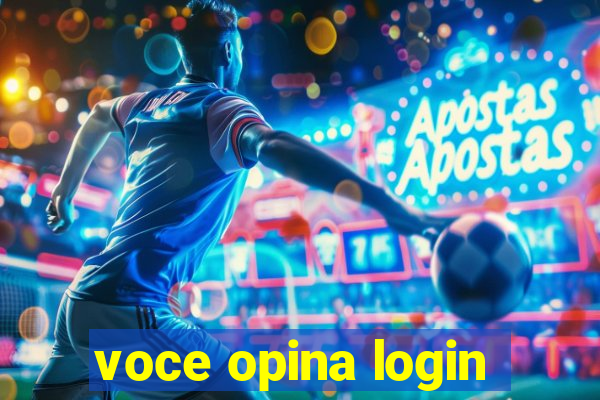 voce opina login